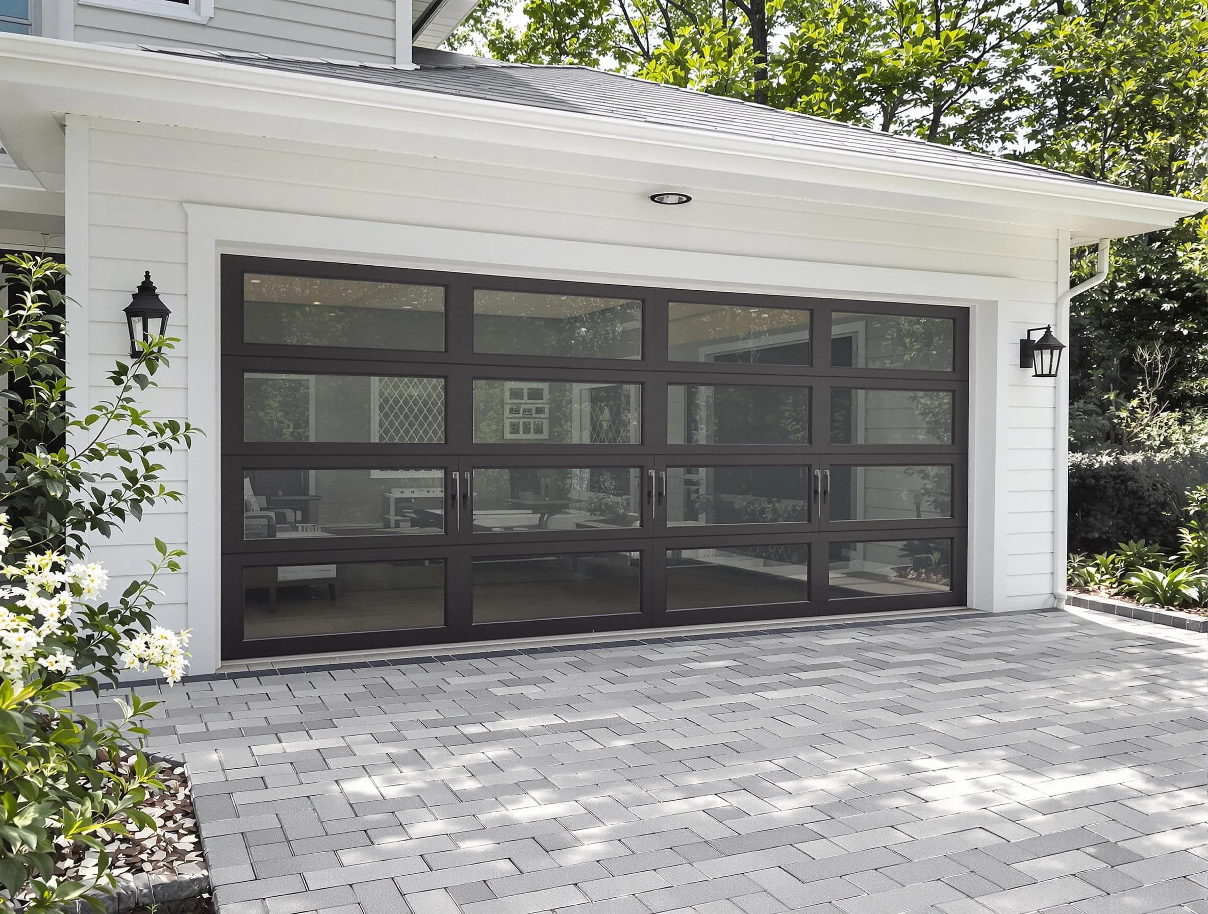 Green Hill Garage Door Repair design specialist presenting custom garage door options to Green Hill homeowner