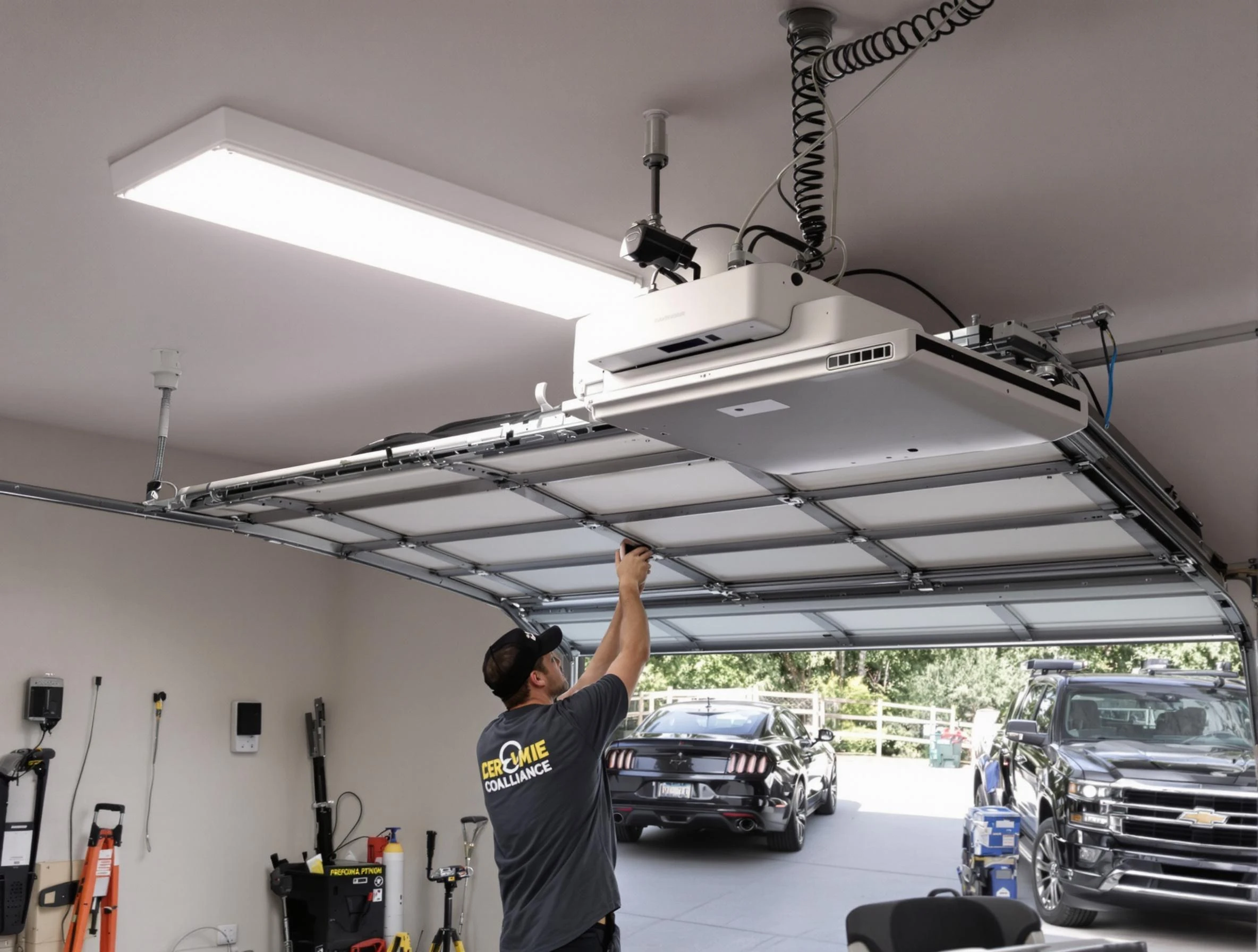 Garage Door Opener Installation in Green Hill