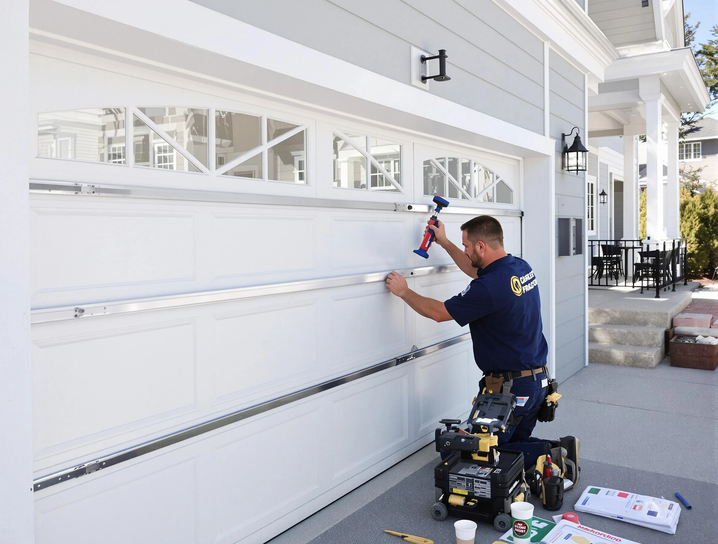 Professional garage door installation by Green Hill Garage Door Repair in Green Hill